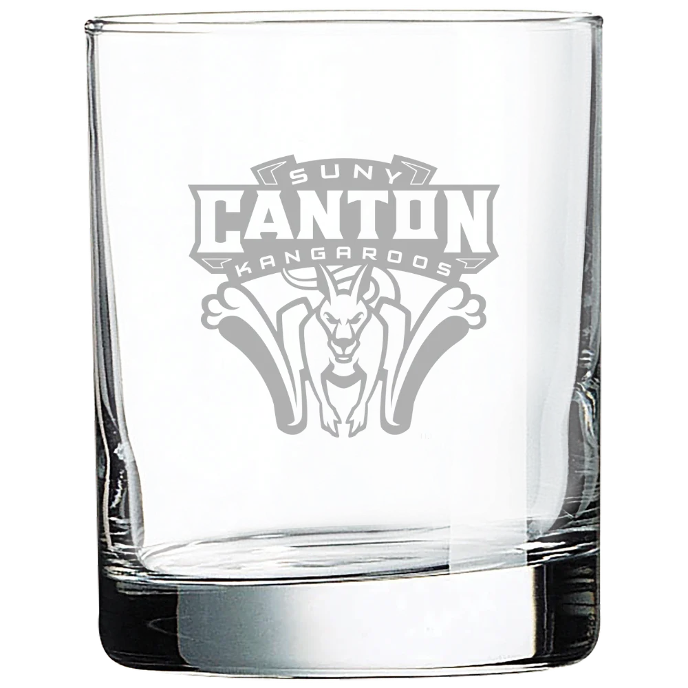 State University of New York at Canton Polar Camel 10 1/2 oz. On The Rocks Glass