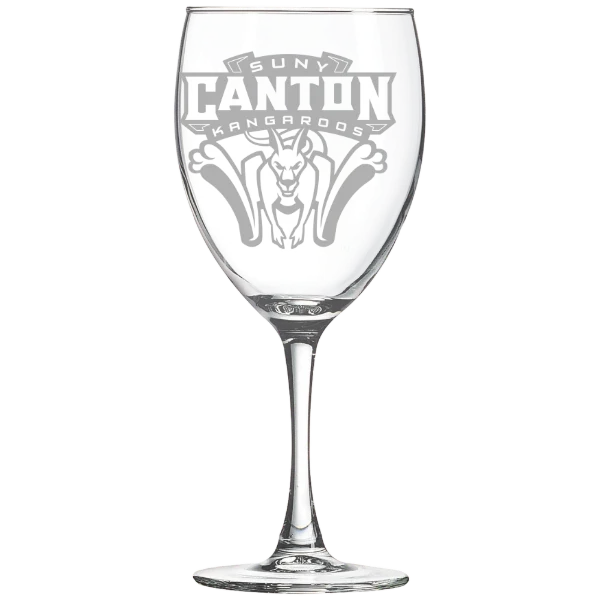 State University of New York at Canton Polar Camel 10 1/2 oz. Wine Glass