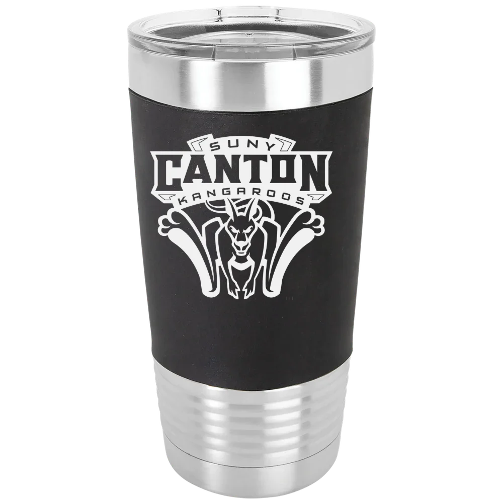 State University of New York at Canton Polar Camel 20 oz. Silicone Grip Tumbler with Standard Lid