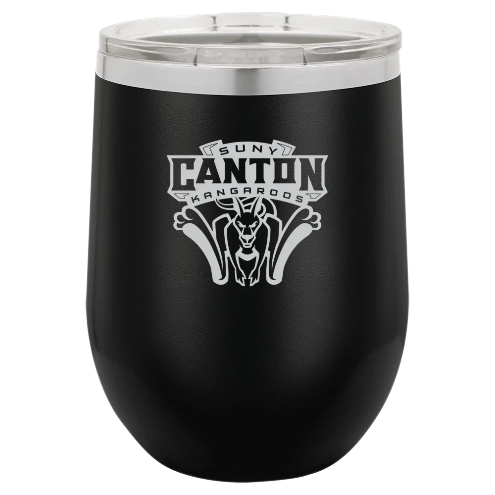 State University of New York at Canton Polar Camel 12 oz. Stemless Wine Tumbler