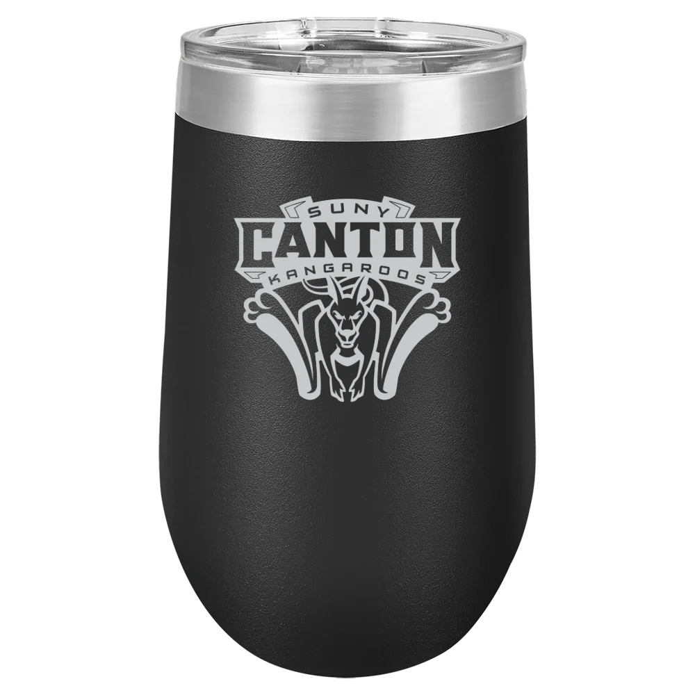 State University of New York at Canton Polar Camel 16 oz. Stemless Wine Tumbler