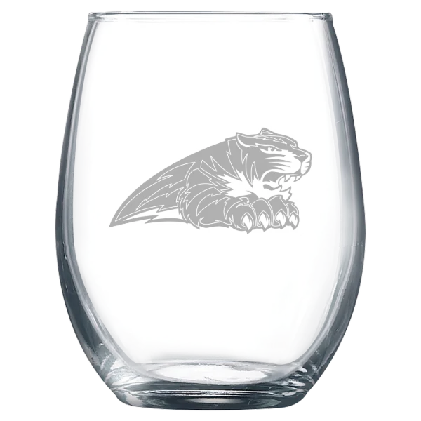 State University of New York at Cobleskill Polar Camel 9 oz. Stemless Wine Glass
