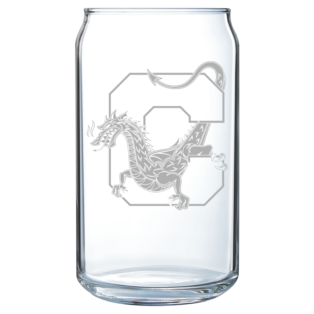 State University of New York at Cortland Polar Camel 16 oz. Can Glass
