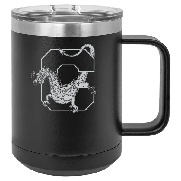 State University of New York at Cortland Polar Camel 15 oz. Mug with Slider Lid