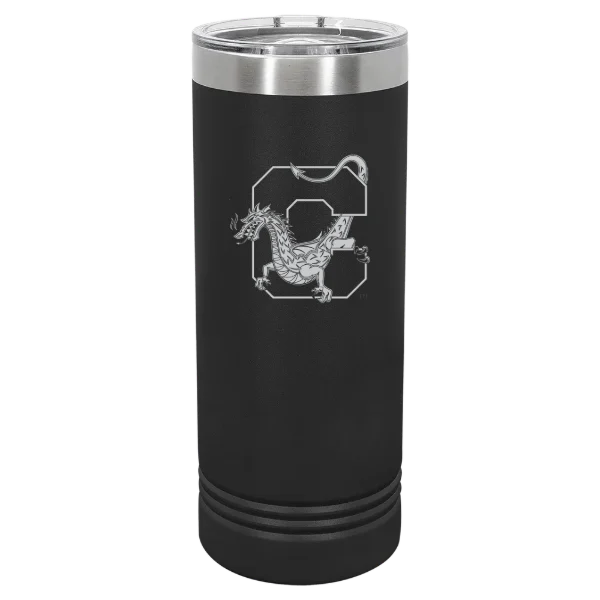 State University of New York at Cortland Polar Camel 22 oz. Skinny Tumbler with Slider Lid