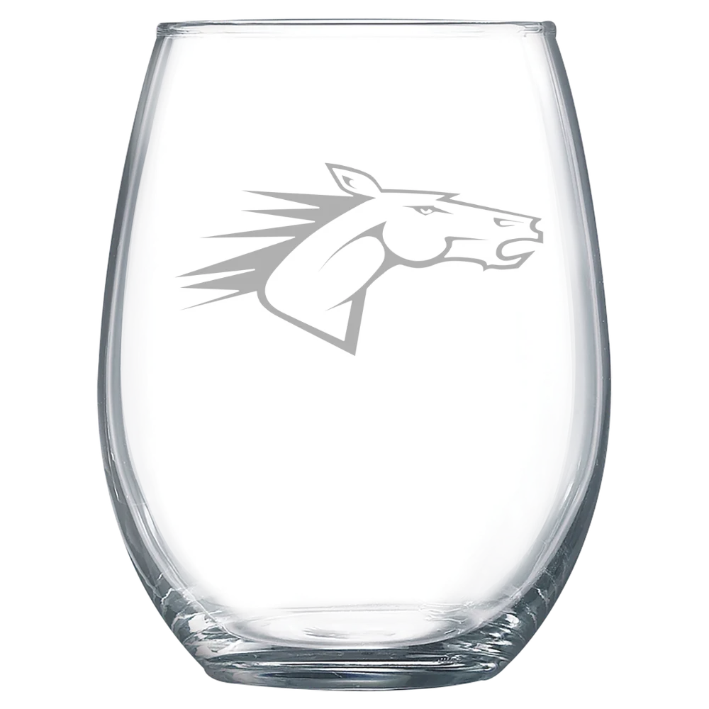 State University of New York at Delhi Polar Camel 15 oz. Stemless Wine Glass