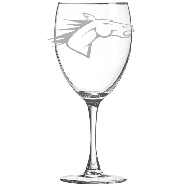 State University of New York at Delhi Polar Camel 10 1/2 oz. Wine Glass