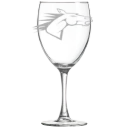 State University of New York at Delhi Polar Camel 10 1/2 oz. Wine Glass