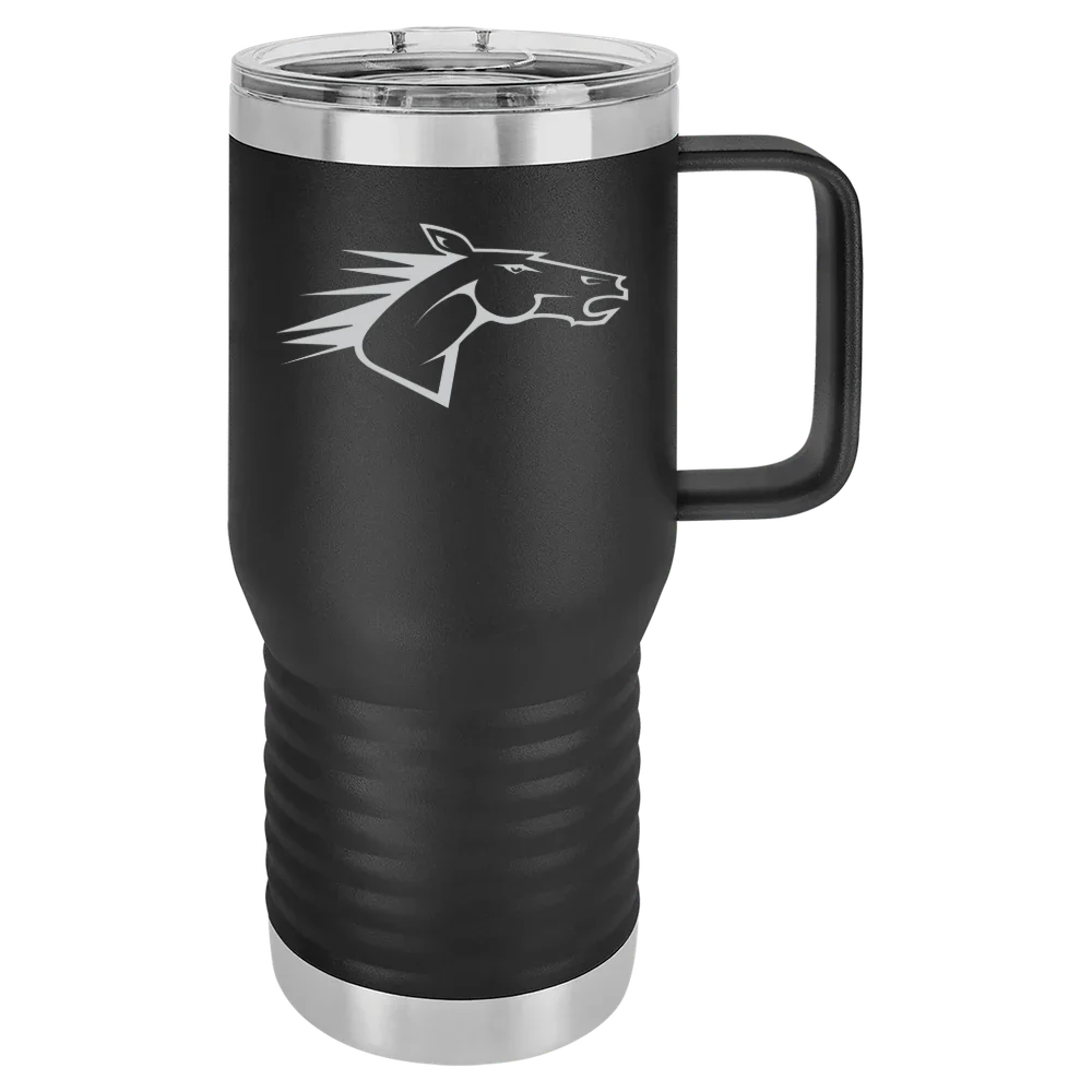 State University of New York at Delhi Polar Camel 20 oz. Travel Mug with Slider Lid