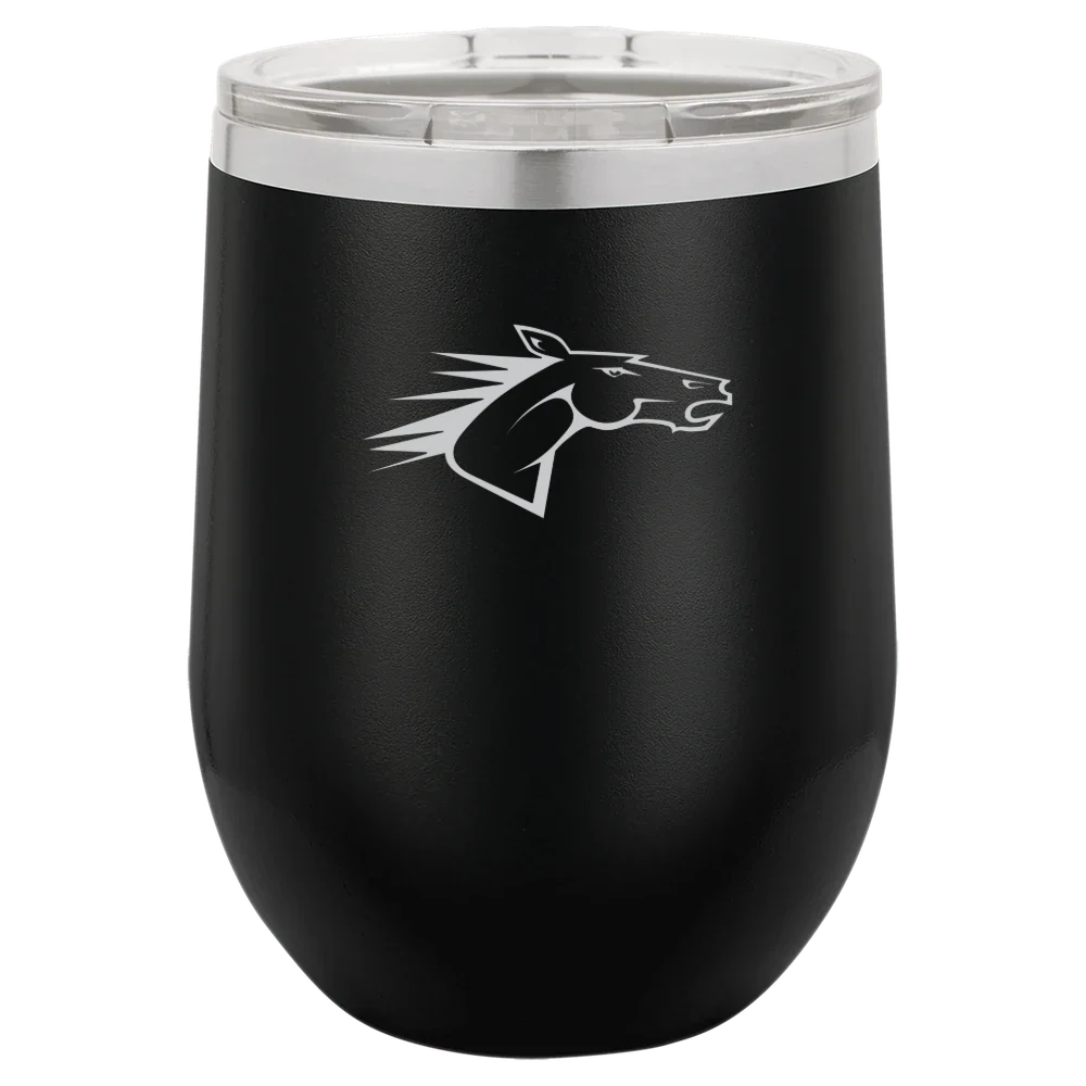 State University of New York at Delhi Polar Camel 12 oz. Stemless Wine Tumbler