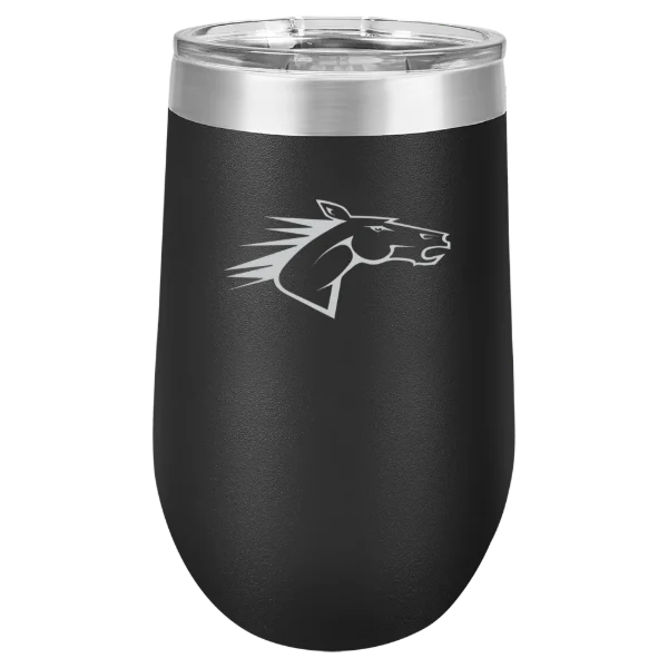 State University of New York at Delhi Polar Camel 16 oz. Stemless Wine Tumbler