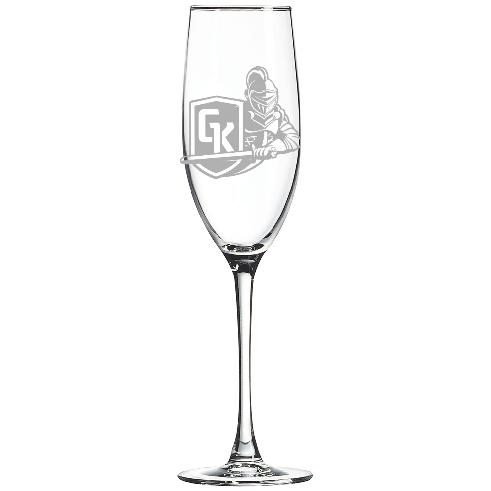 State University of New York at Geneseo Polar Camel 8 oz. Champagne Flute