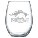 State University of New York at Morrisville Polar Camel 15 oz. Stemless Wine Glass