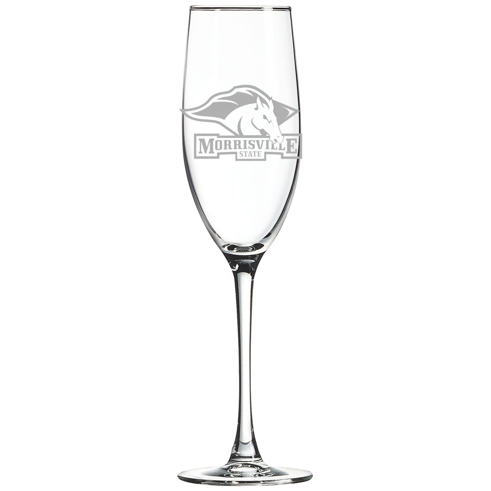 State University of New York at Morrisville Polar Camel 8 oz. Champagne Flute