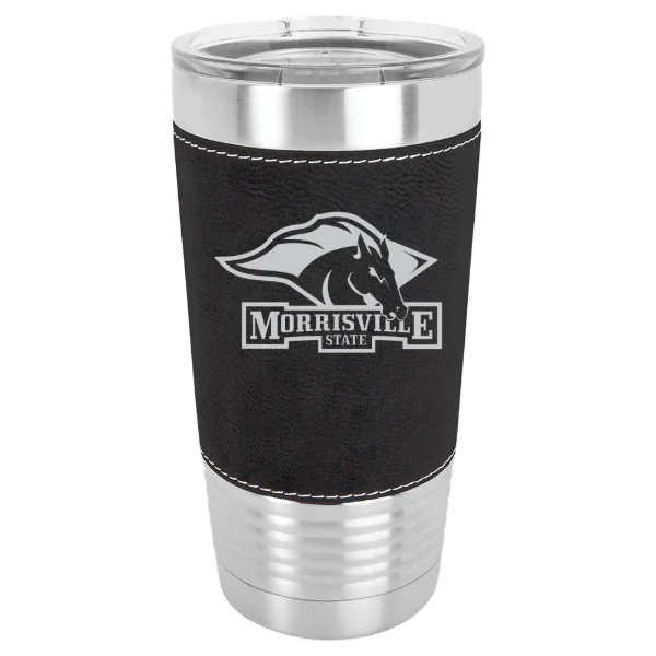 State University of New York at Morrisville Polar Camel 20 oz. Leatherette Grip Tumbler with Standard Lid
