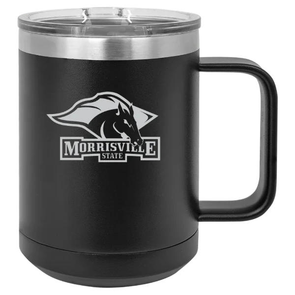 State University of New York at Morrisville Polar Camel 15 oz. Mug with Slider Lid