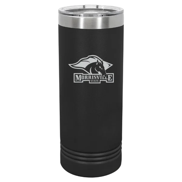 State University of New York at Morrisville Polar Camel 22 oz. Skinny Tumbler with Slider Lid