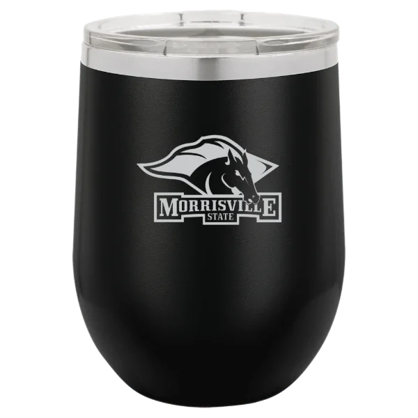 State University of New York at Morrisville Polar Camel 12 oz. Stemless Wine Tumbler