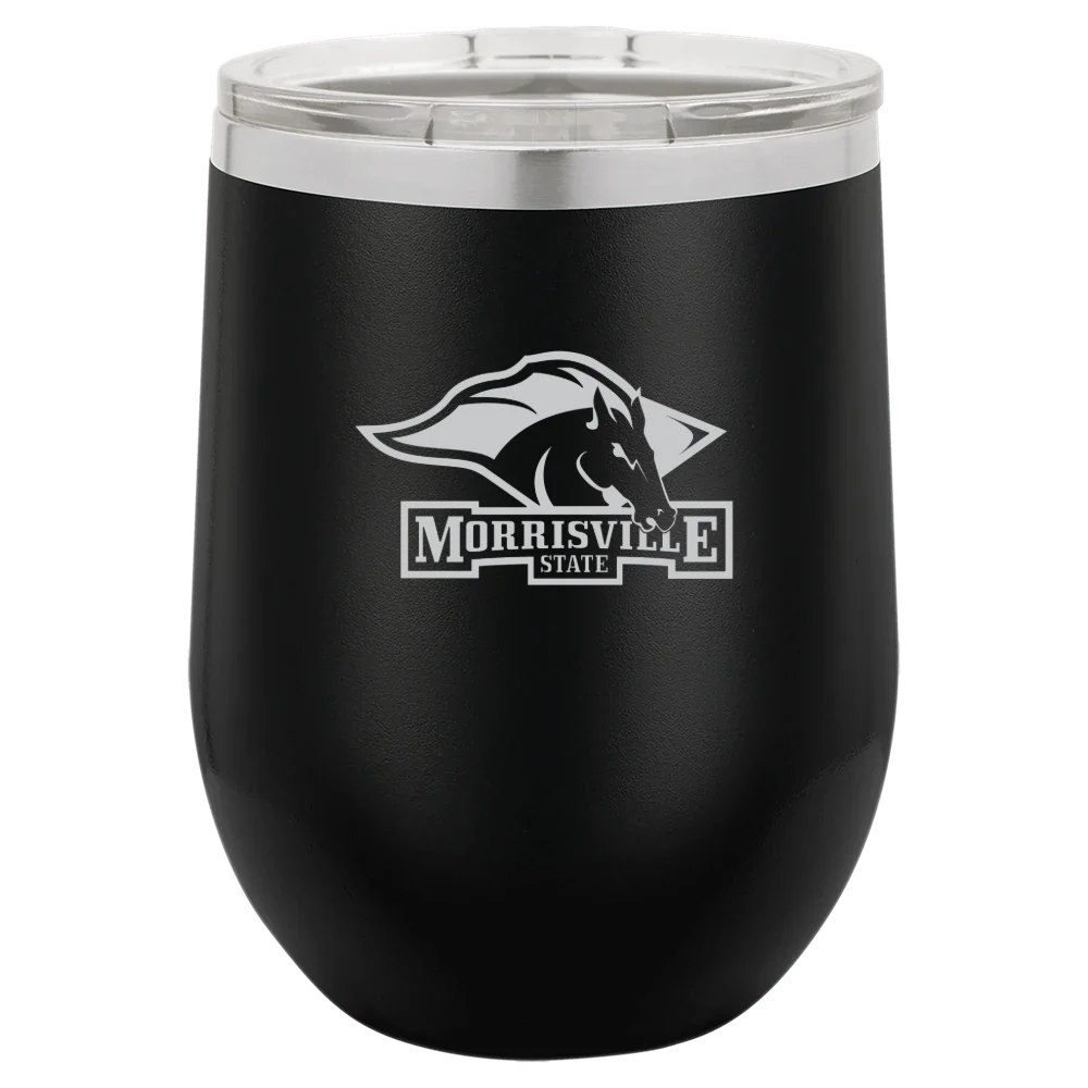 State University of New York at Morrisville Polar Camel 12 oz. Stemless Wine Tumbler