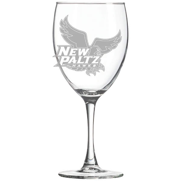 State University of New York at New Paltz Polar Camel 10 1/2 oz. Wine Glass
