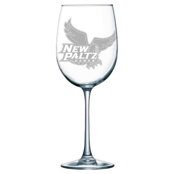 State University of New York at New Paltz Polar Camel 19 oz. Wine Glass
