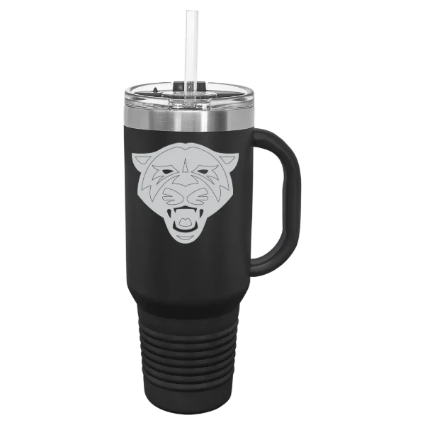State University of New York at Old Westbury Polar Camel 40 oz. Travel Mug with Snap Lid & Straw