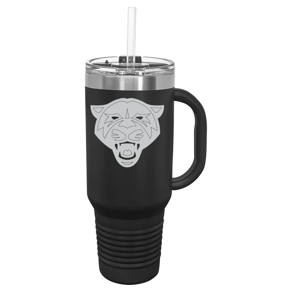 State University of New York at Old Westbury Polar Camel 40 oz. Travel Mug with Snap Lid & Straw