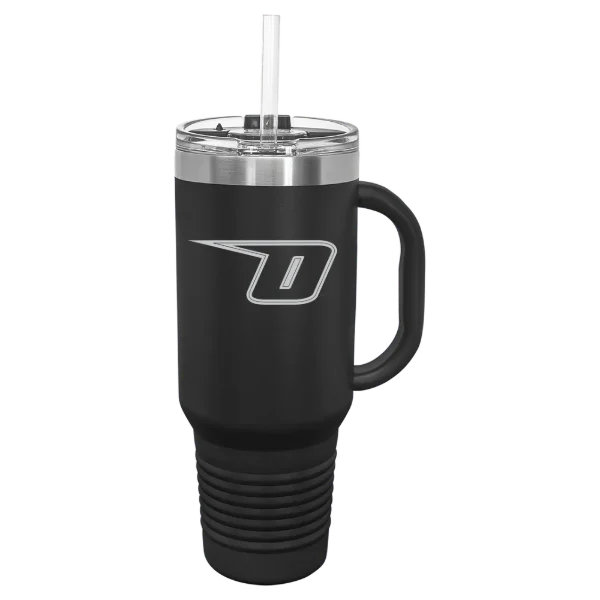 State University of New York at Oneonta Polar Camel 40 oz. Travel Mug with Snap Lid & Straw