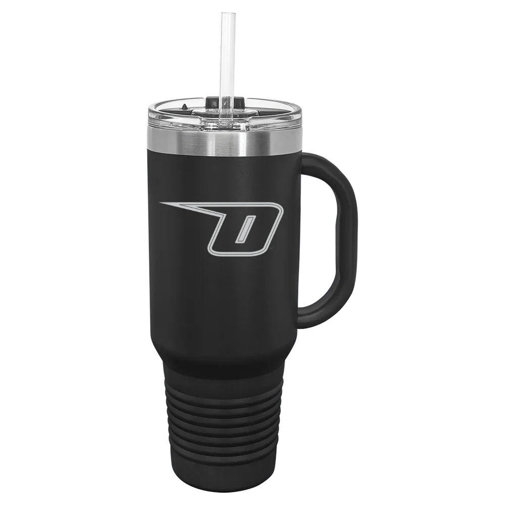 State University of New York at Oneonta Polar Camel 40 oz. Travel Mug with Snap Lid & Straw