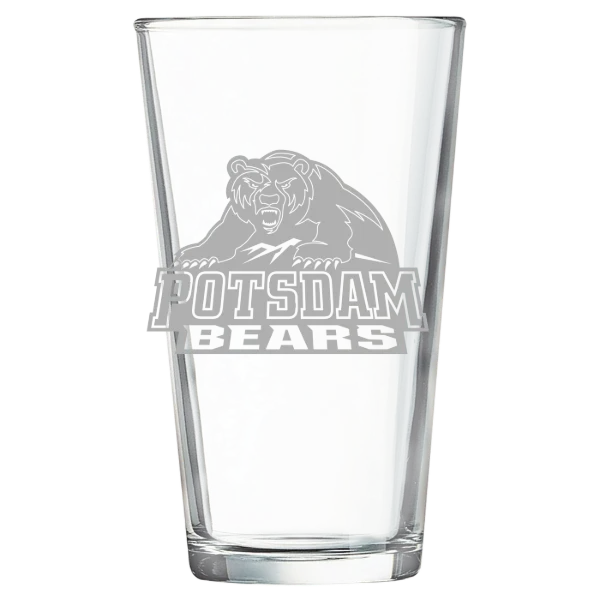 State University of New York at Potsdam Polar Camel 16 oz. Pint Mixing Glass