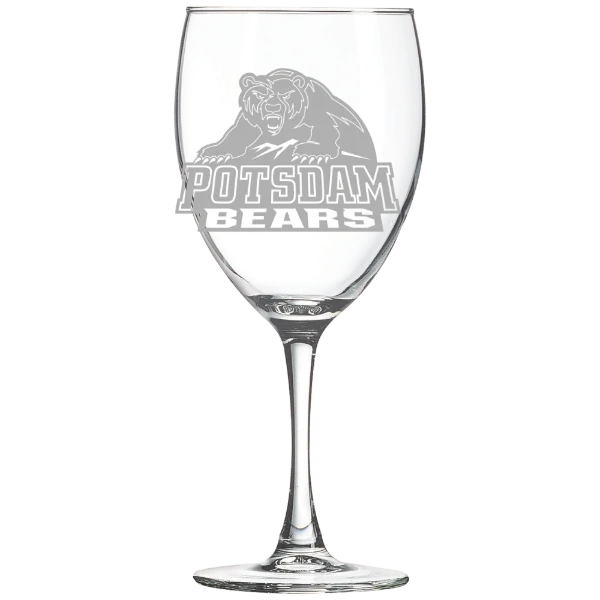 State University of New York at Potsdam Polar Camel 10 1/2 oz. Wine Glass