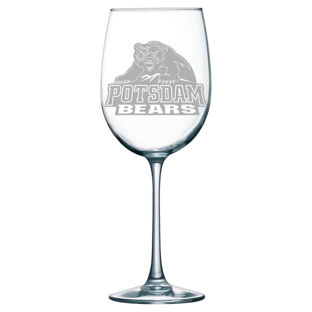 State University of New York at Potsdam Polar Camel 19 oz. Wine Glass
