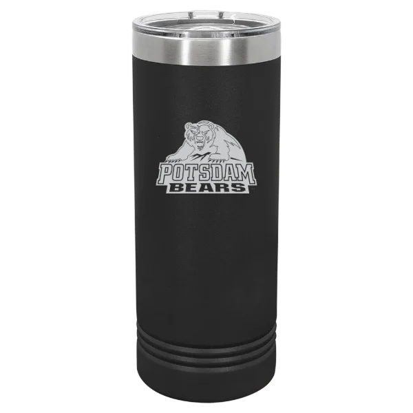 State University of New York at Potsdam Polar Camel 22 oz. Skinny Tumbler with Slider Lid