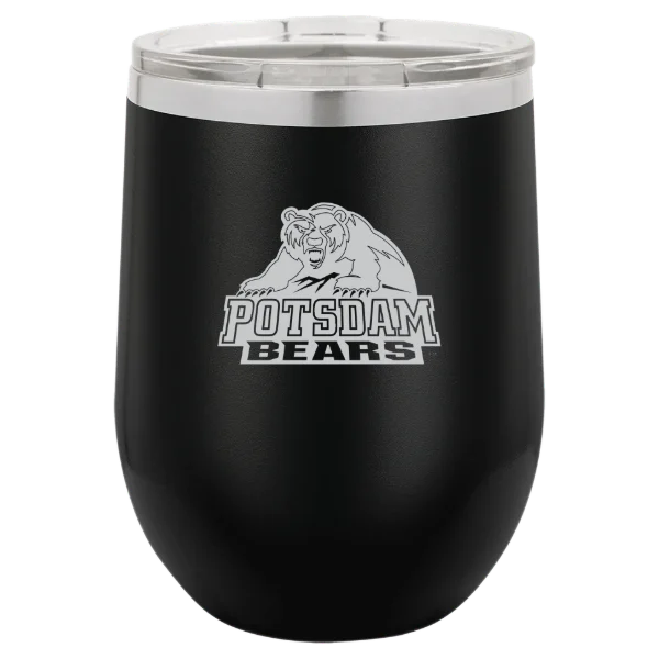 State University of New York at Potsdam Polar Camel 12 oz. Stemless Wine Tumbler