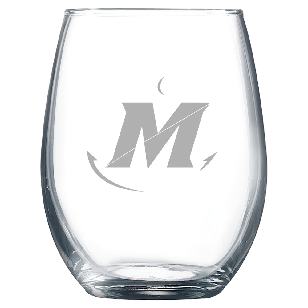 State University of New York Maritime College Polar Camel 9 oz. Stemless Wine Glass