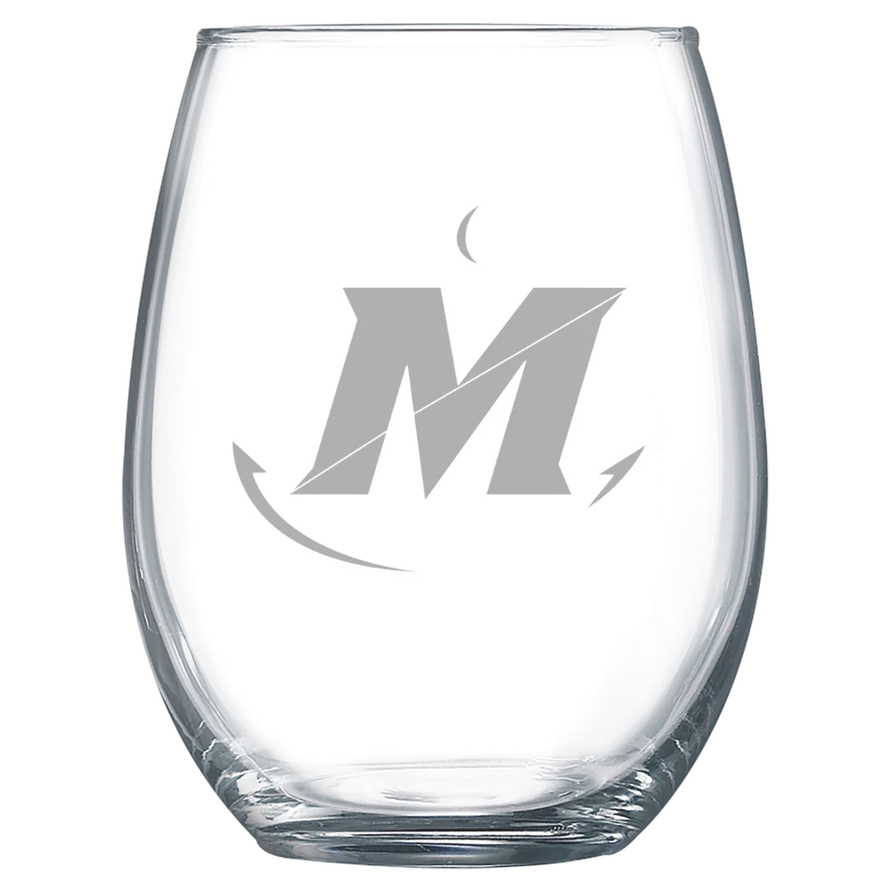 State University of New York Maritime College Polar Camel 15 oz. Stemless Wine Glass