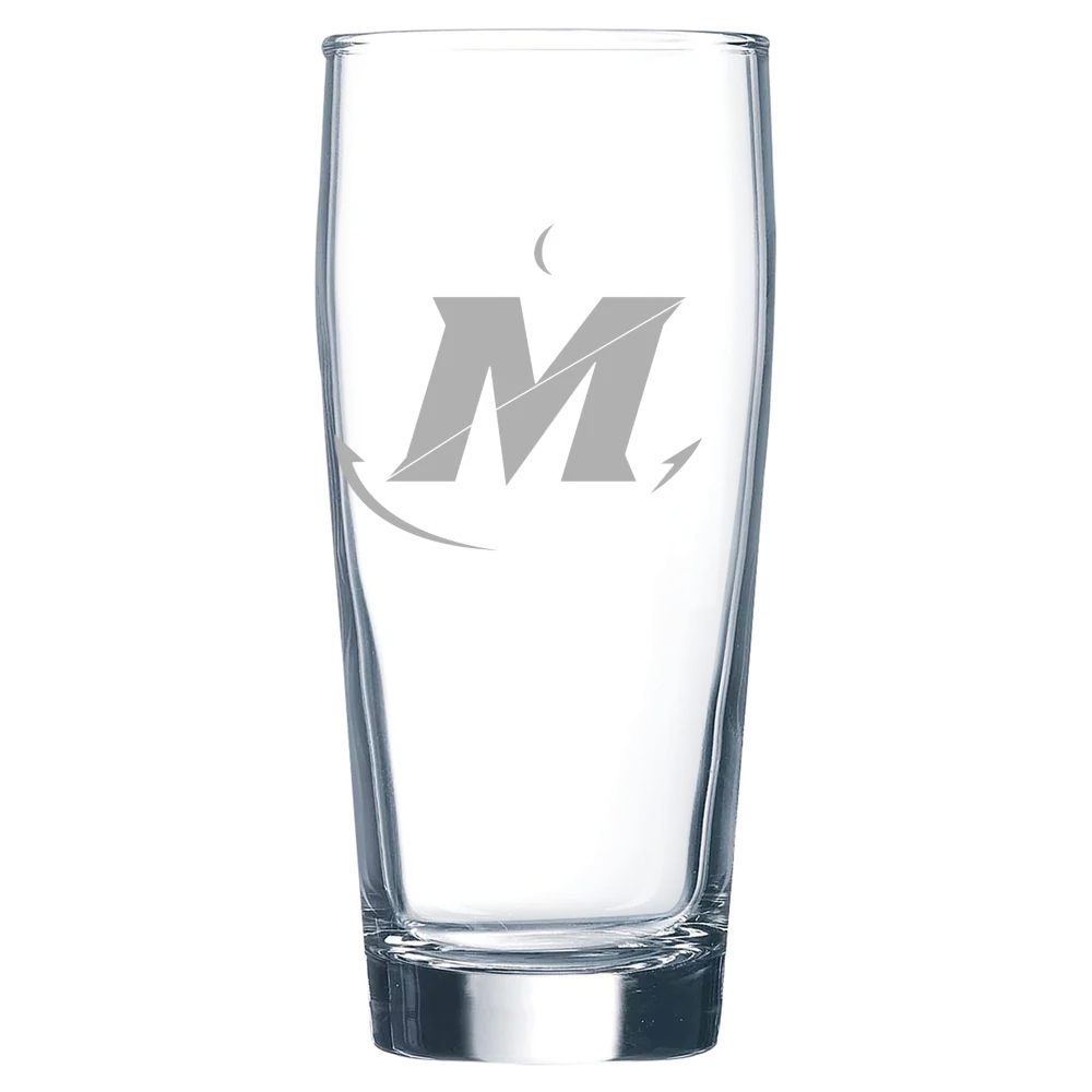 State University of New York Maritime College Polar Camel 16 oz. Willi Becher Beer Glass