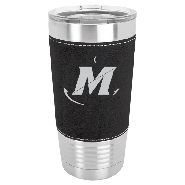 State University of New York Maritime College Polar Camel 20 oz. Leatherette Grip Tumbler with Standard Lid
