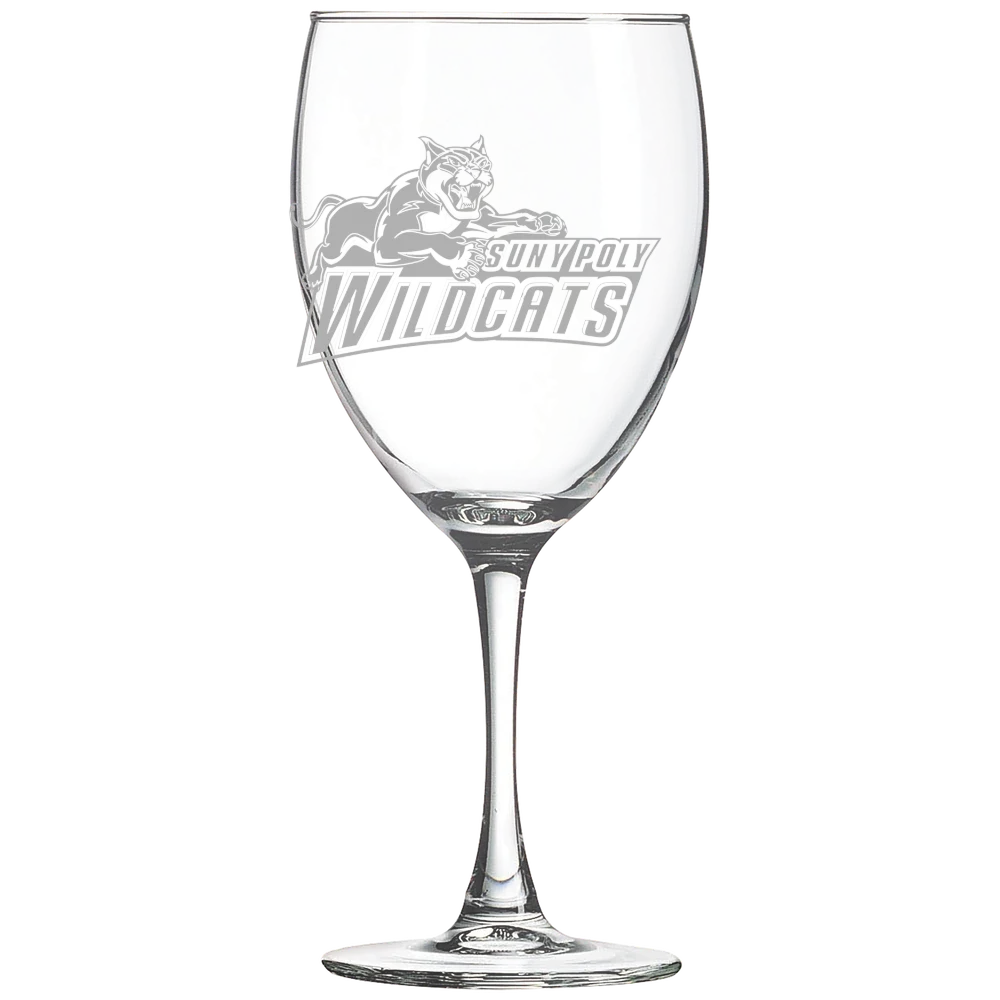 State University of New York Polytechnic Institute Polar Camel 10 1/2 oz. Wine Glass