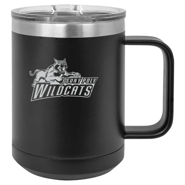 State University of New York Polytechnic Institute Polar Camel 15 oz. Mug with Slider Lid