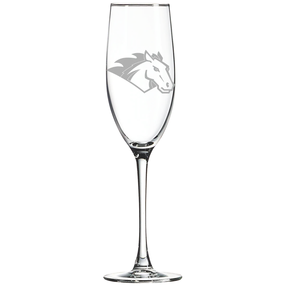 Stevenson University Polar Camel 8 oz. Champagne Flute