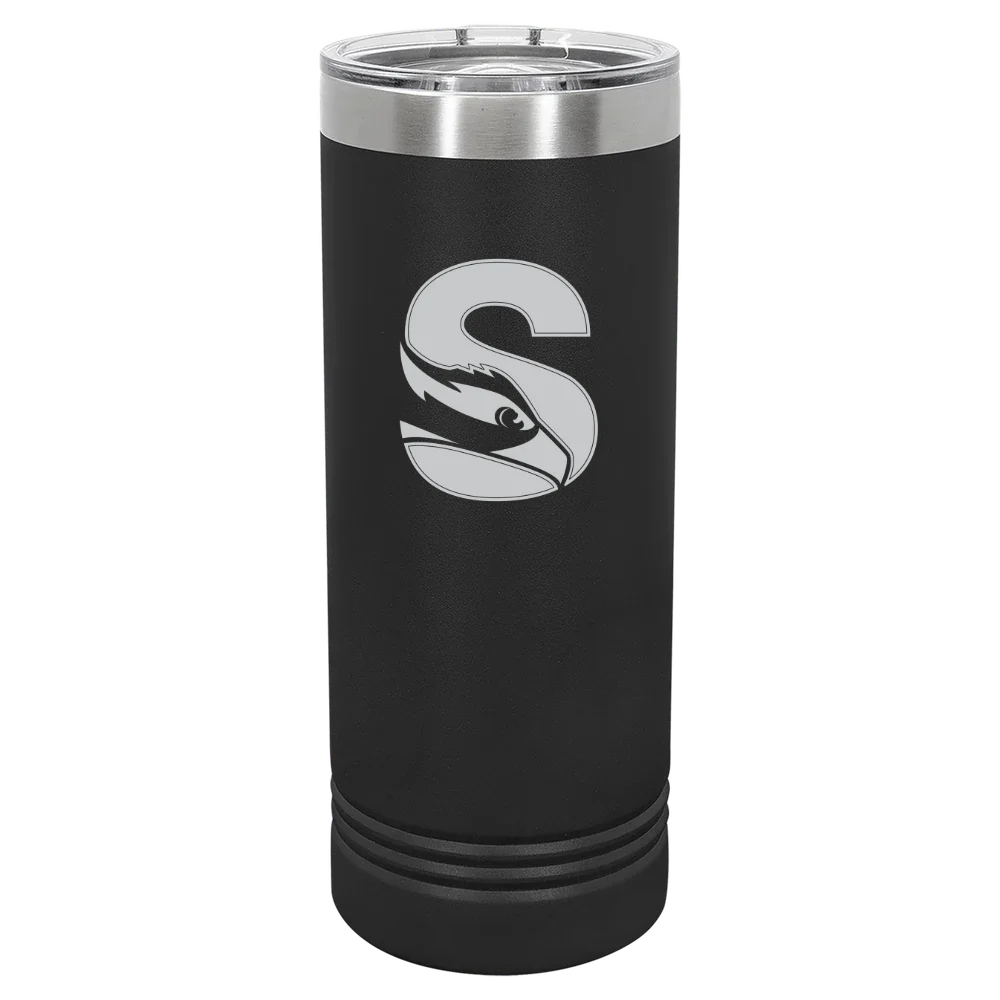 Stockton University Polar Camel 22 oz. Skinny Tumbler with Slider Lid