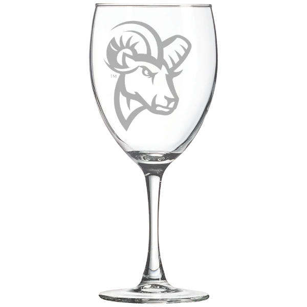 Suffolk University Polar Camel 10 1/2 oz. Wine Glass