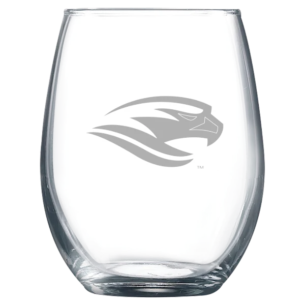 Susquehanna University Polar Camel 9 oz. Stemless Wine Glass