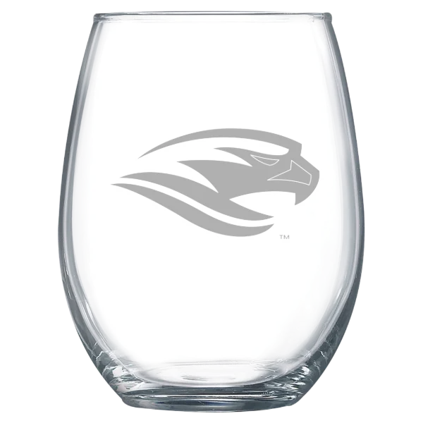 Susquehanna University Polar Camel 15 oz. Stemless Wine Glass