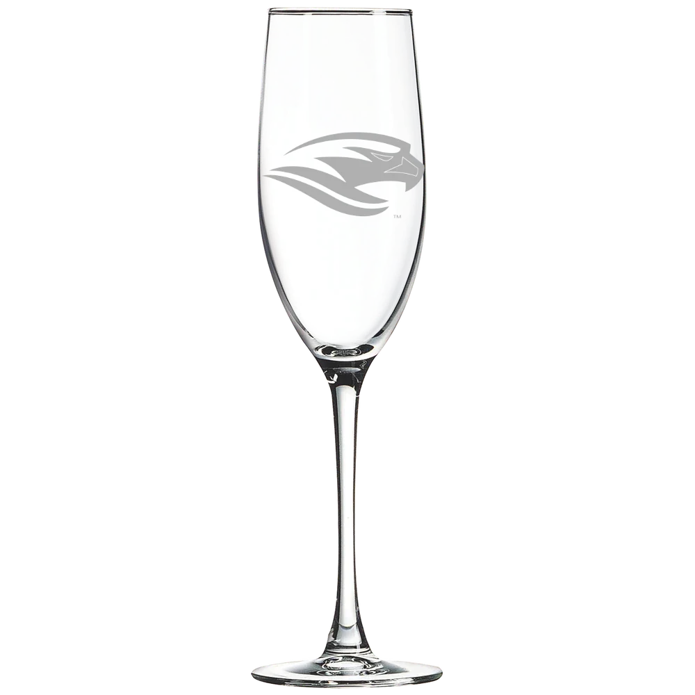 Susquehanna University Polar Camel 8 oz. Champagne Flute