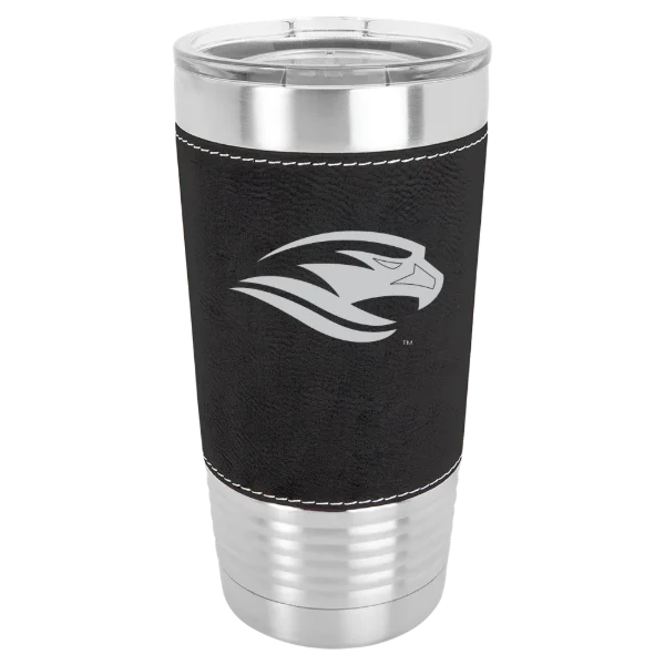 Susquehanna University Polar Camel 20 oz. Leatherette Grip Tumbler with Standard Lid