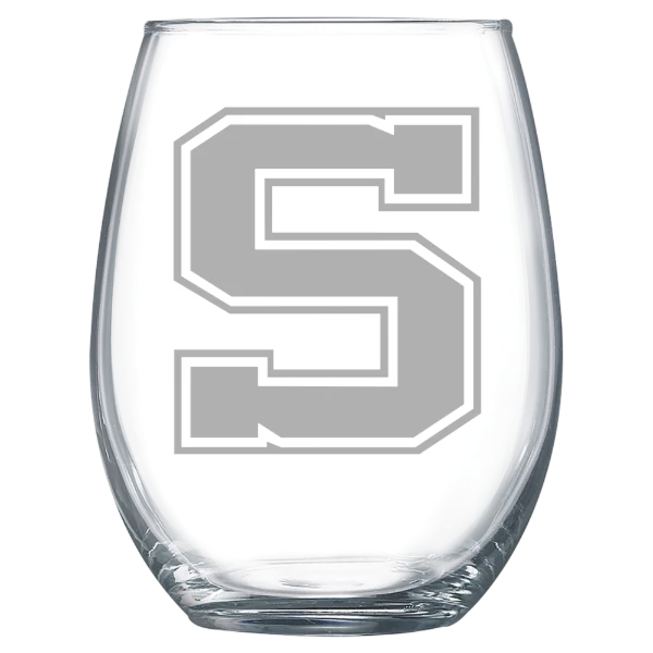 Swarthmore College Polar Camel 15 oz. Stemless Wine Glass