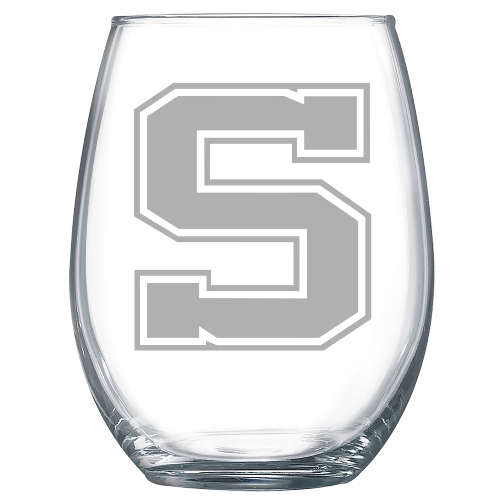 Swarthmore College Polar Camel 15 oz. Stemless Wine Glass