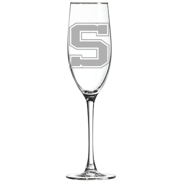 Swarthmore College Polar Camel 8 oz. Champagne Flute